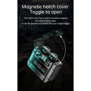 Fone de Ouvido Bluetooth 5.3 TWS M25 – Earbuds Esportivos com LED e Microfone